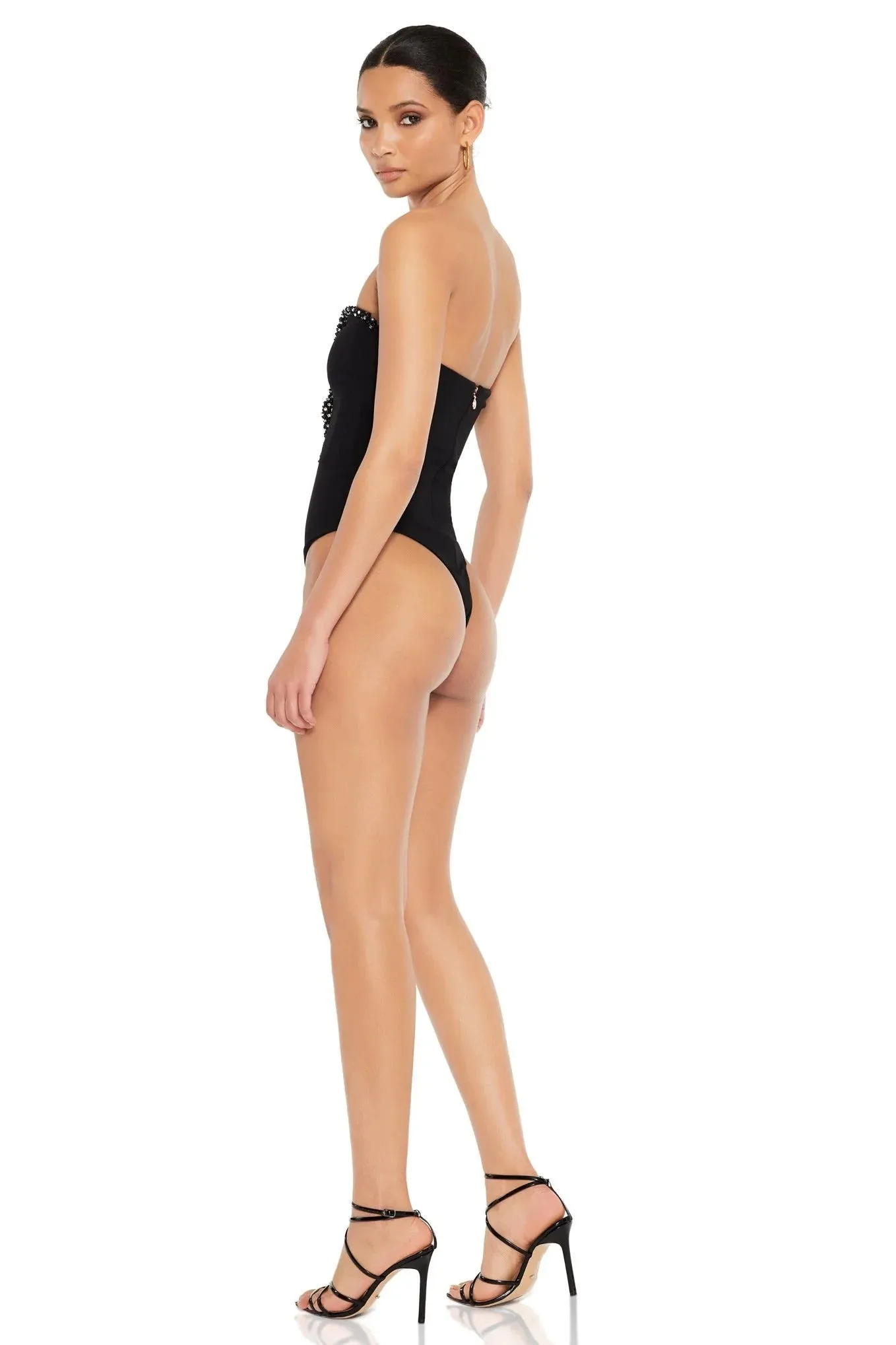 Nookie Adorn Bodysuit - Black