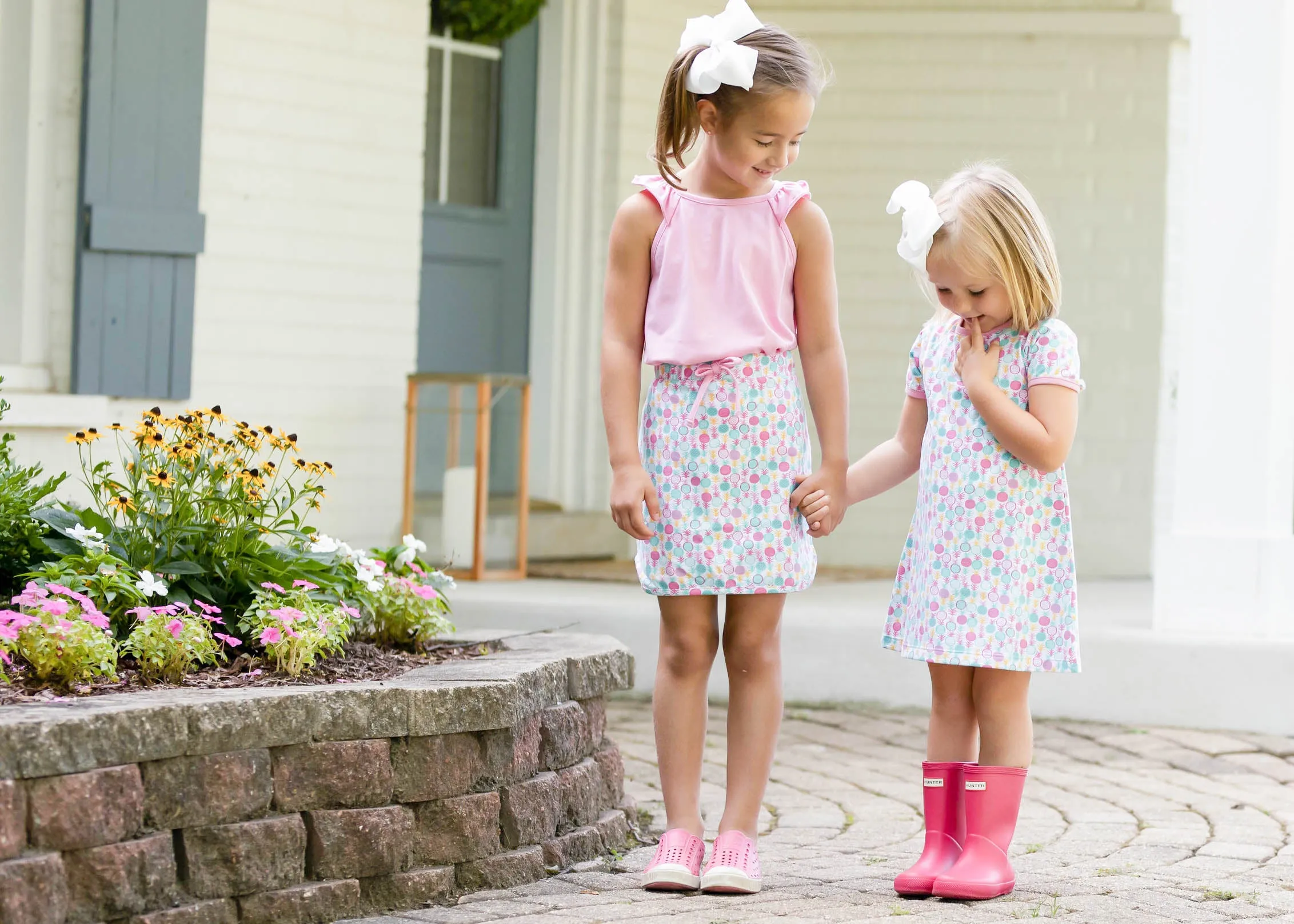 Paige Skirt Set, Pineapples