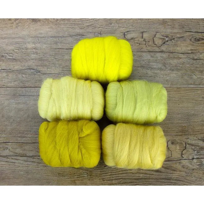 Paradise Fibers Mixed Merino Wool Bag - Yummy Yellow