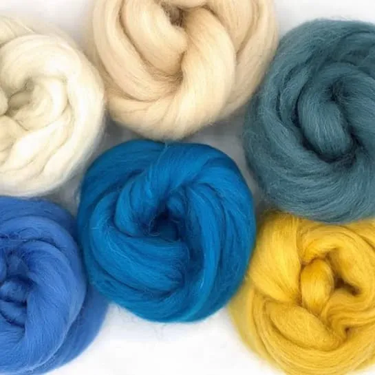 Paradise Fibers Mixed Shetland Wool Bag - Seaside Collection