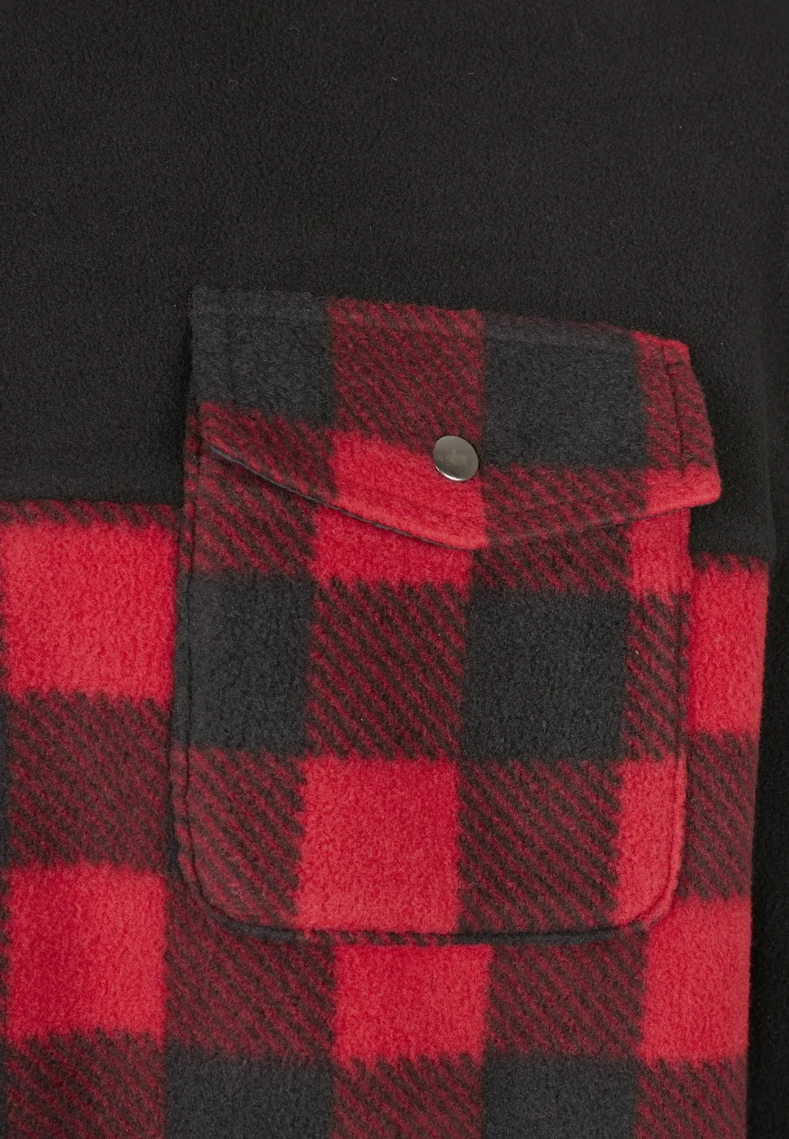 Patterned Polar Fleece Track Jacket