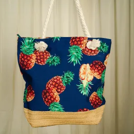 Pineapple Tiki Drink Totebag