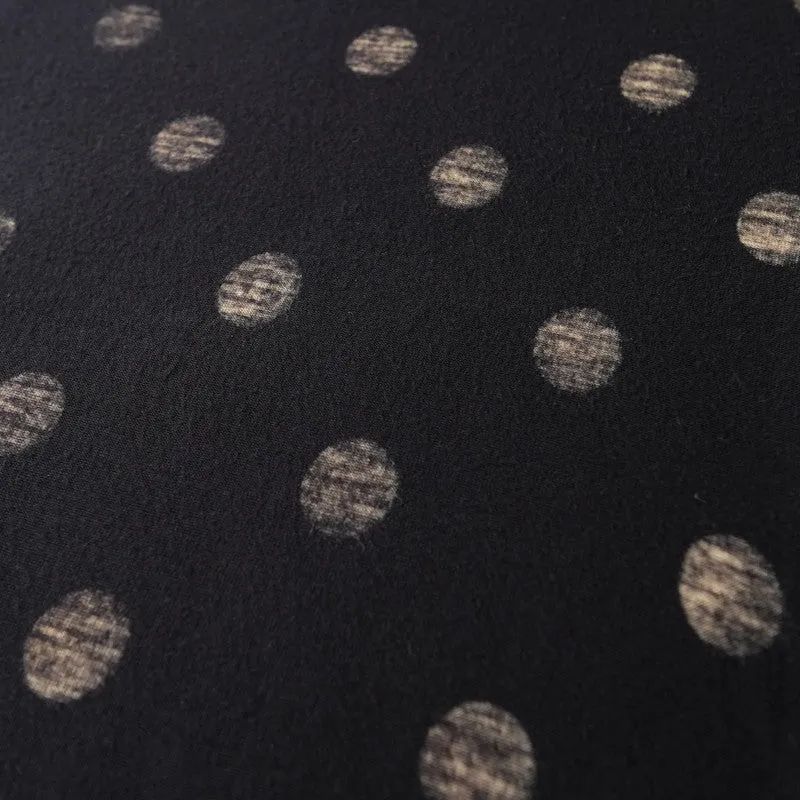 polka dot maxi dress