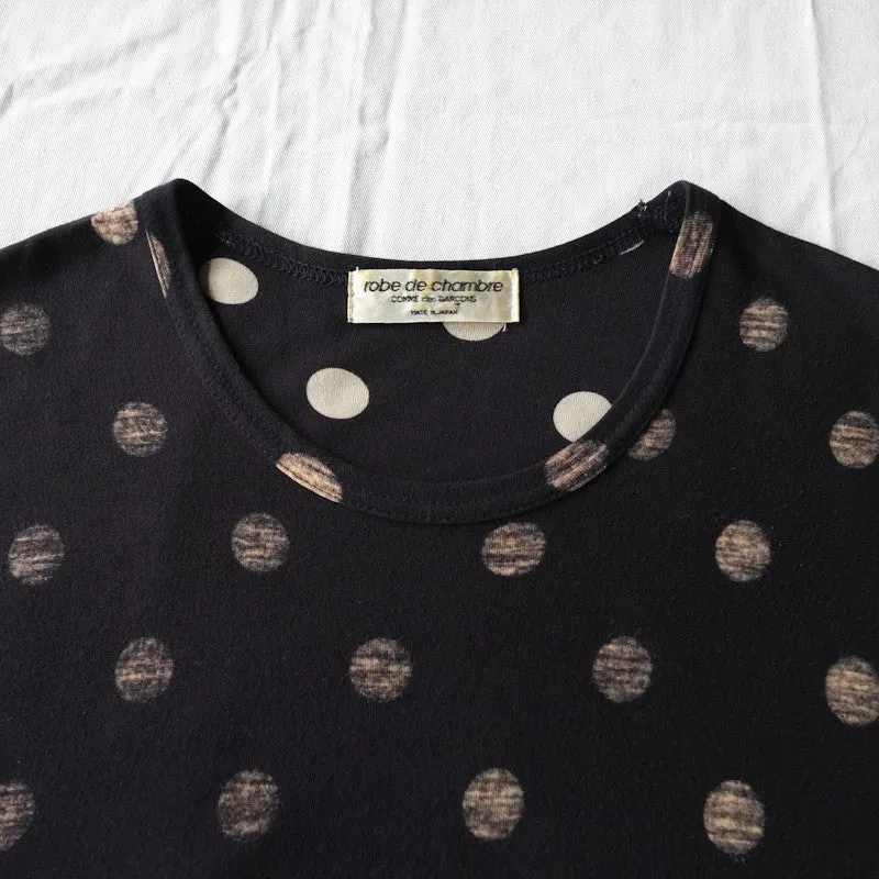 polka dot maxi dress