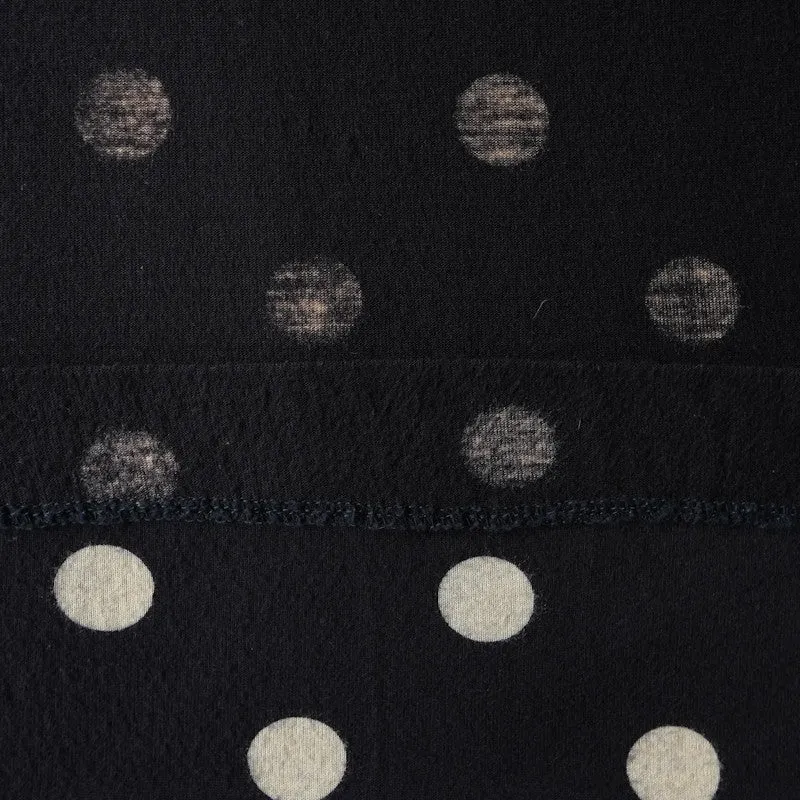 polka dot maxi dress