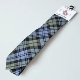 Pure Wool Tie in Campbell Faded Weathered Tartan