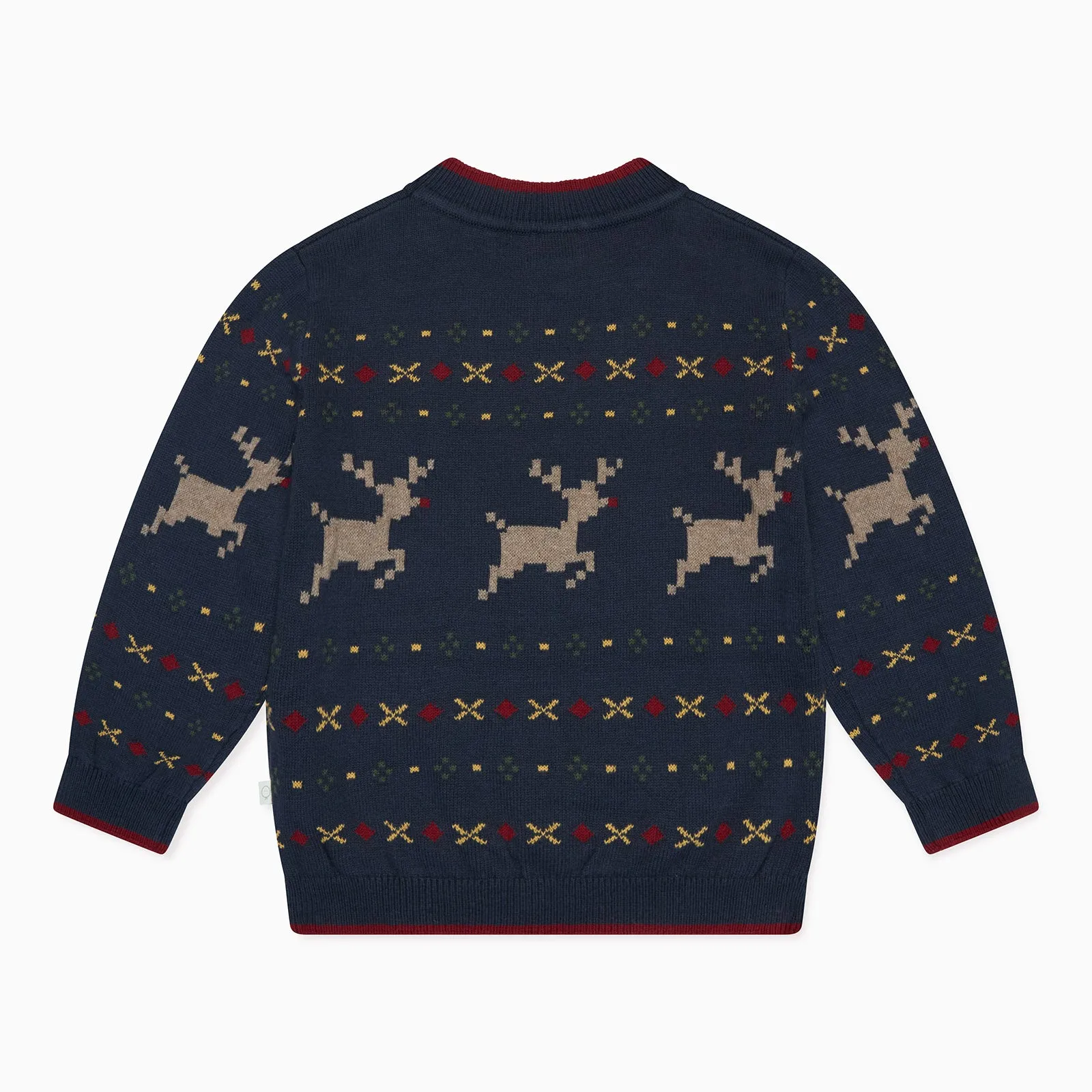 Reindeer Fair Isle Knitted Sweater