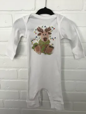Reindeer Lights Romper