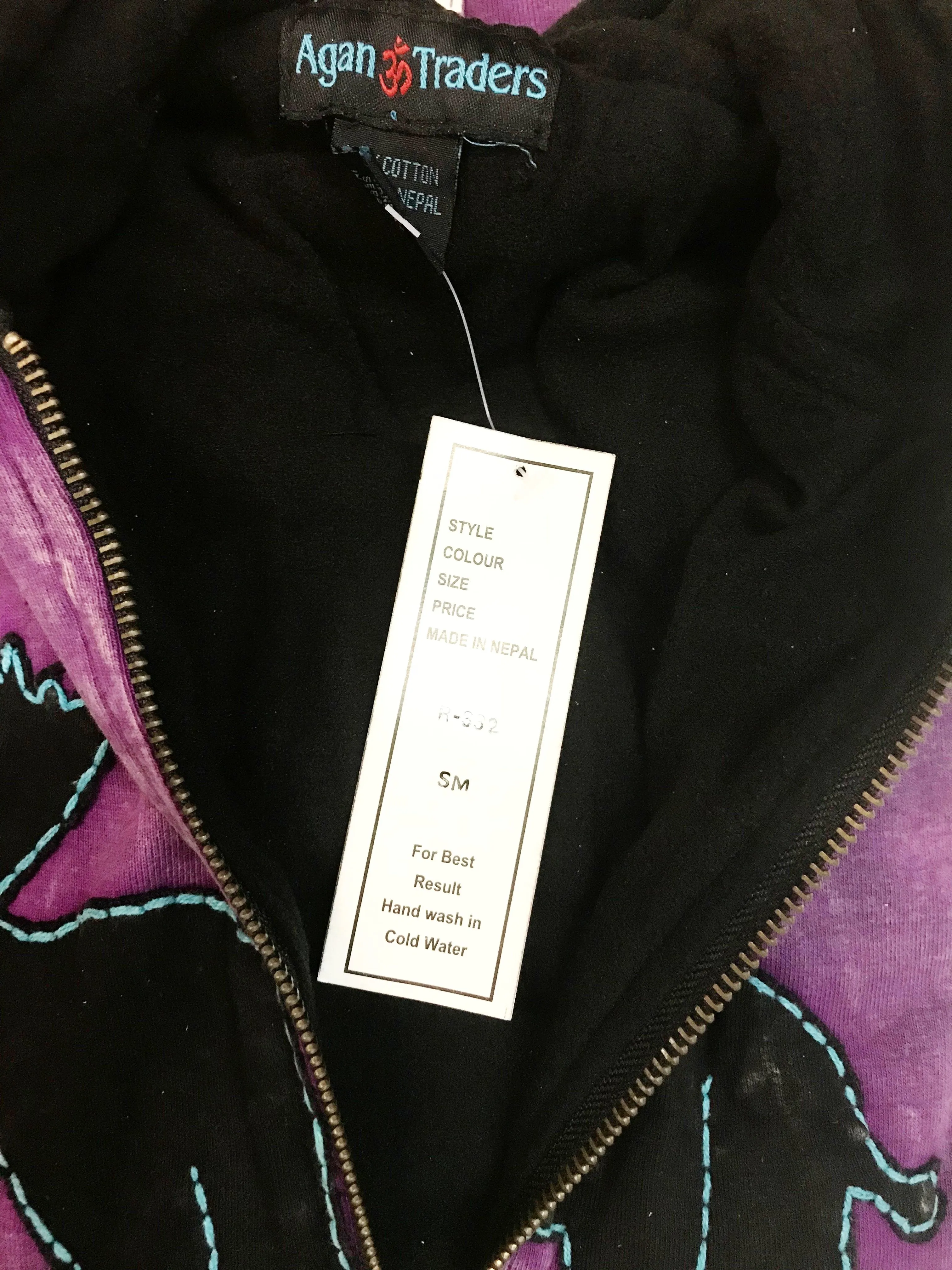 RJ 332 Rib Bohemian Reindeer Fleece Hoodie Outdoor Jacket