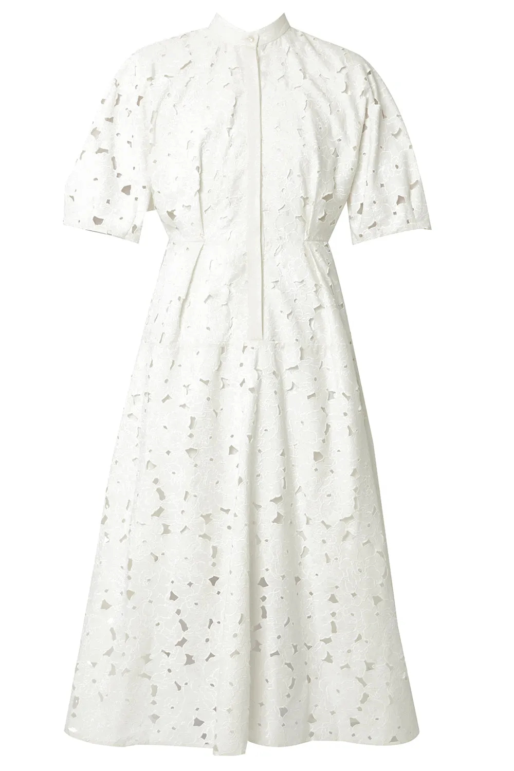 Short Sleeve Midi Shirt Dress
