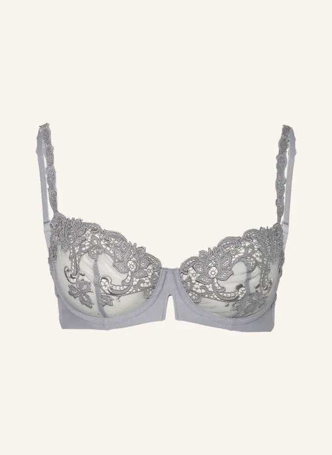 Simone Perele Saga Full Coverage Plunge, Pearl Grey  801