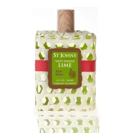 St Johns West Indian Lime Aftershave Lotion 8 Oz Splash