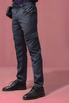 Teal Cargo Trousers