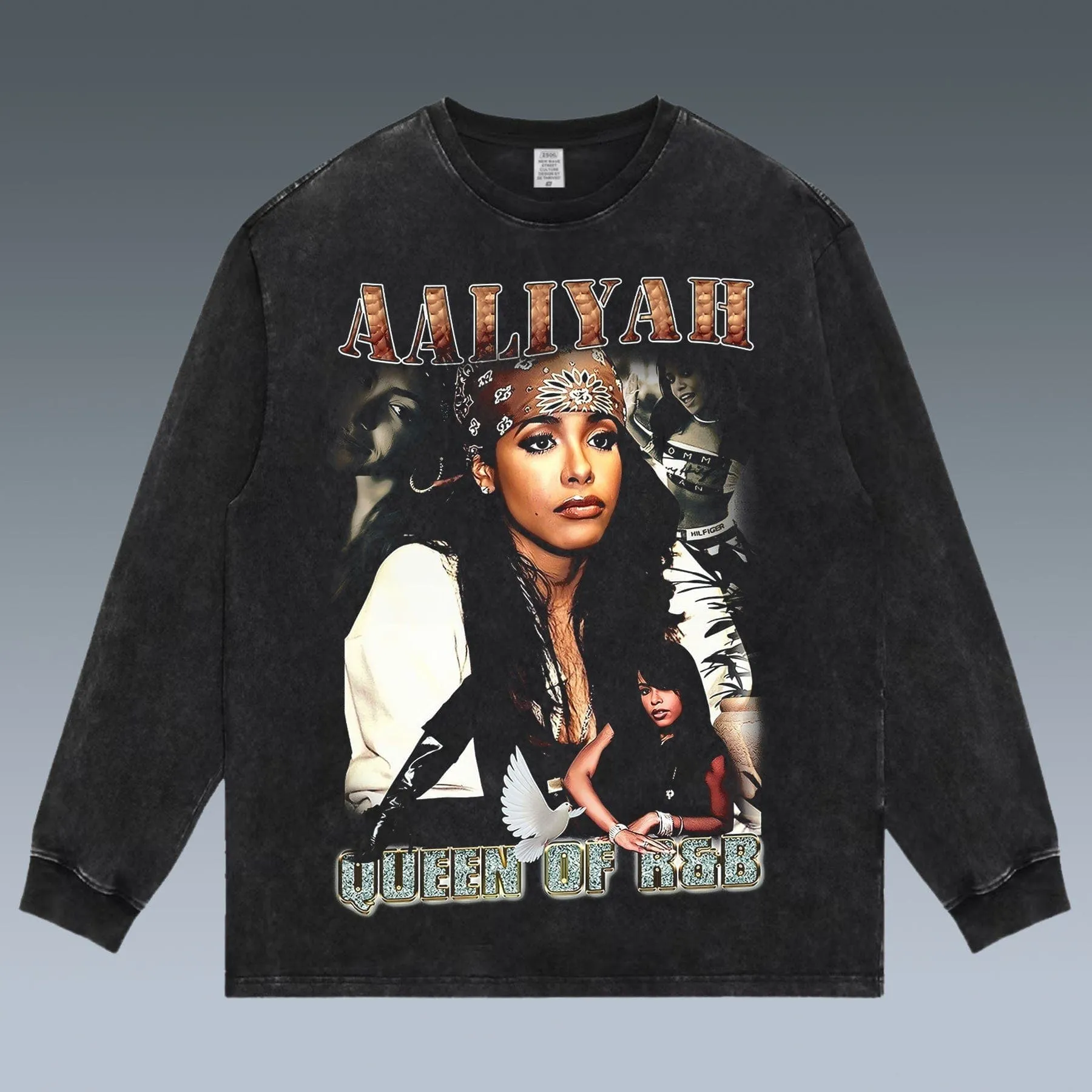 VINTAGE LONG SLEEVE TEE | AALIYAH