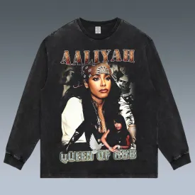 VINTAGE LONG SLEEVE TEE | AALIYAH