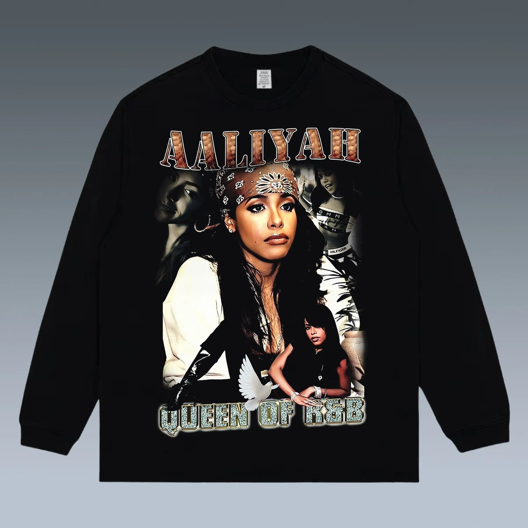 VINTAGE LONG SLEEVE TEE | AALIYAH