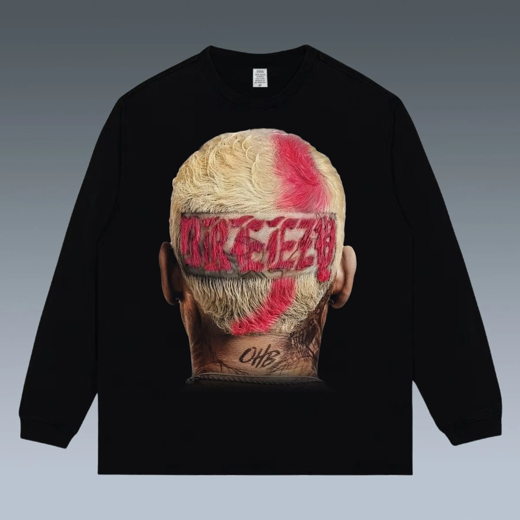 VINTAGE LONG SLEEVE TEE | CHRIS BROWN
