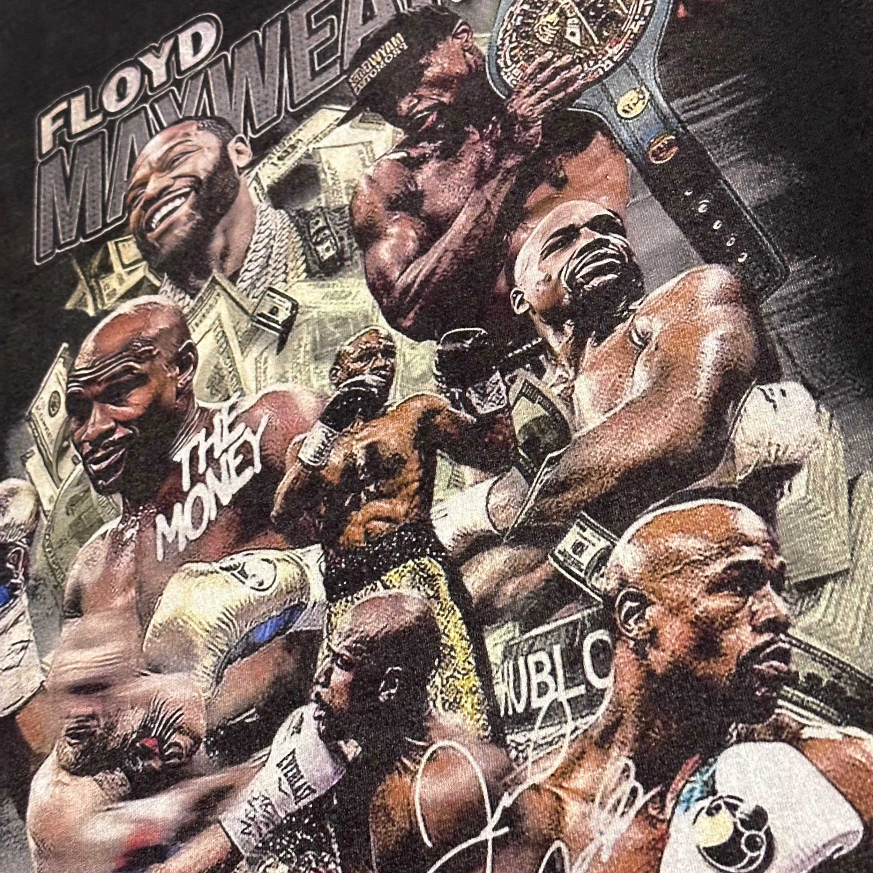 VINTAGE LONG SLEEVE TEE | FLOYD MAYWEATHER