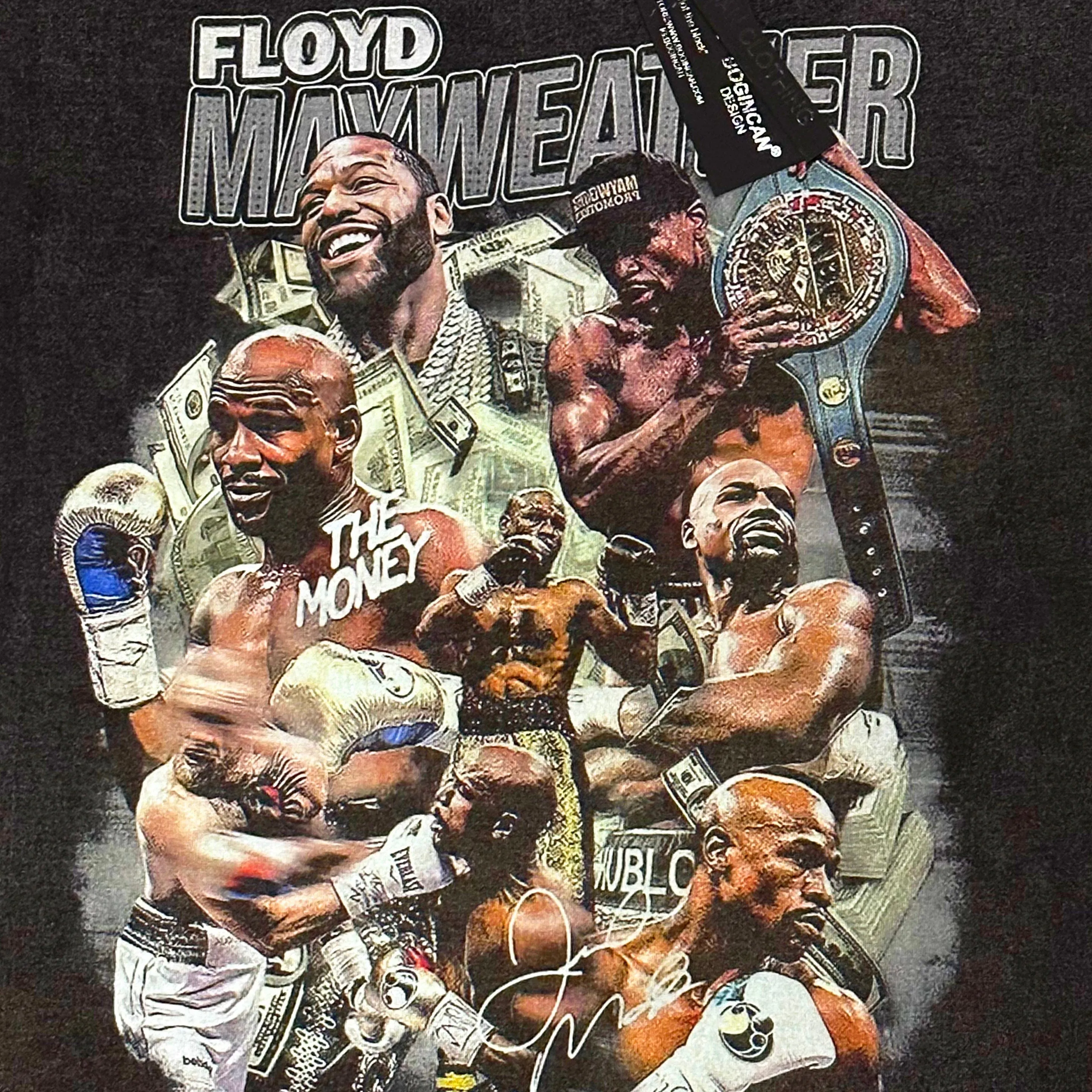 VINTAGE LONG SLEEVE TEE | FLOYD MAYWEATHER