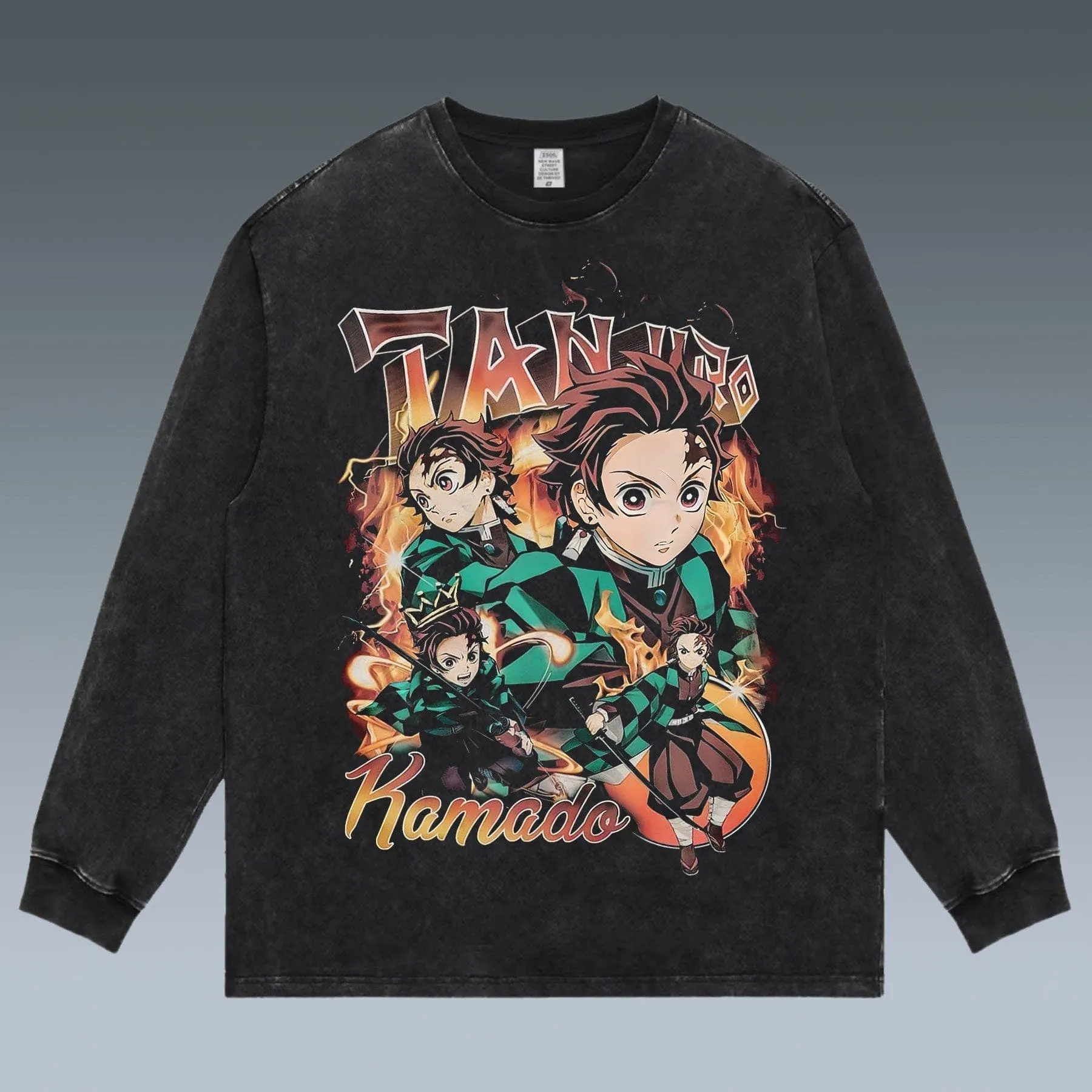 VINTAGE LONG SLEEVE TEE | KAMADO TANJIROU