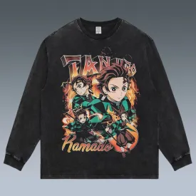 VINTAGE LONG SLEEVE TEE | KAMADO TANJIROU