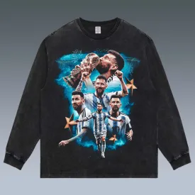 VINTAGE LONG SLEEVE TEE | MESSI