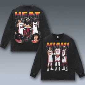 VINTAGE LONG SLEEVE TEE | MIAMI HEAT
