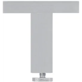 Wall And Ceiling Bracket, Single Square Sn 80mm