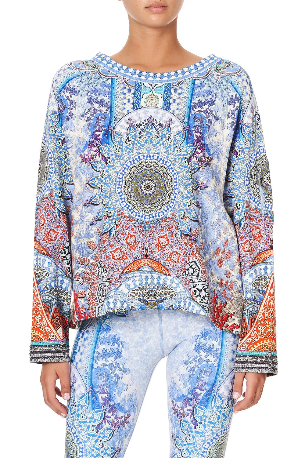 WIDE RAGLAN SLEEVE SWEATER CONCUBINE REALM
