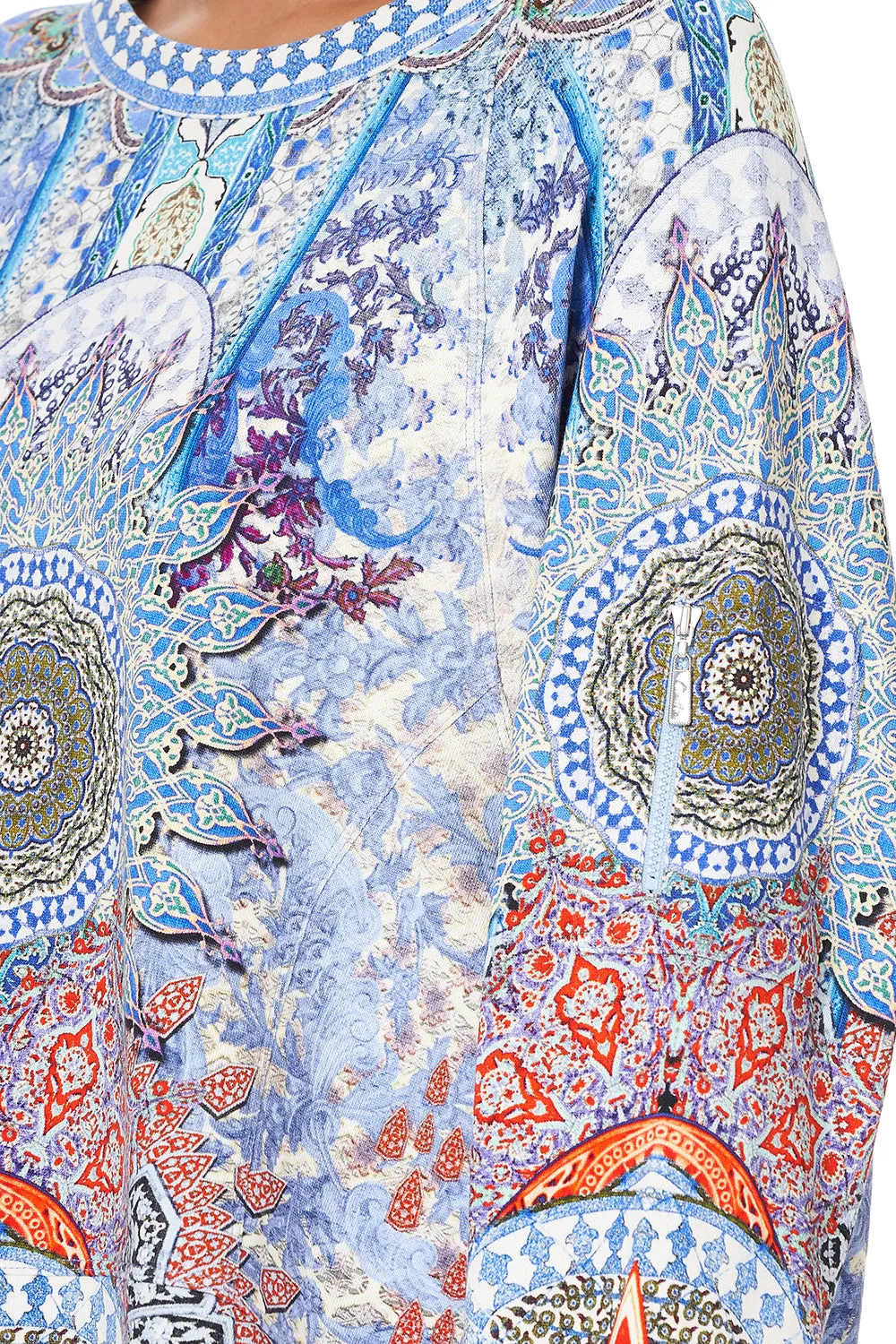 WIDE RAGLAN SLEEVE SWEATER CONCUBINE REALM