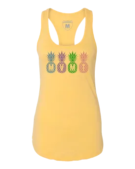 Women's Pineapple Tank (Yellow)