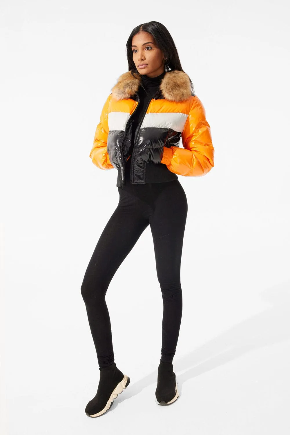 Women's Sugar Hill Puffer Jacket (Total Orange)