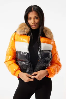 Women's Sugar Hill Puffer Jacket (Total Orange)
