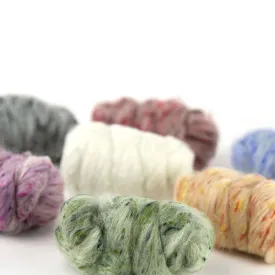 Wool and Viscose Tweed Top Mixed Bag